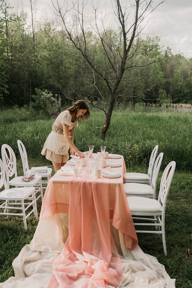 Sea and Silk_Why Wedding Pros Do Styled Shoots Prep for Pink Table